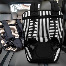 Детское портативное бескаркасное универсальное автокресло Baby Saftey Chair Y01 Черный (211)