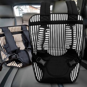 Детское портативное бескаркасное универсальное автокресло Baby Saftey Chair Y01 Черный (211)