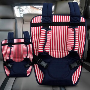 Детское портативное бескаркасное универсальное автокресло Baby Saftey Chair Y01 Красный (211)