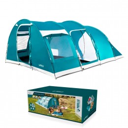Туристичний шестимісний намет Pavillo Bestway 68095 Family Dome X6 Camp Tent 490 х 380 х 195 см (LM)
