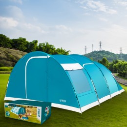 Туристичний шестимісний намет Pavillo Bestway 68095 Family Dome X6 Camp Tent 490 х 380 х 195 см (LM)
