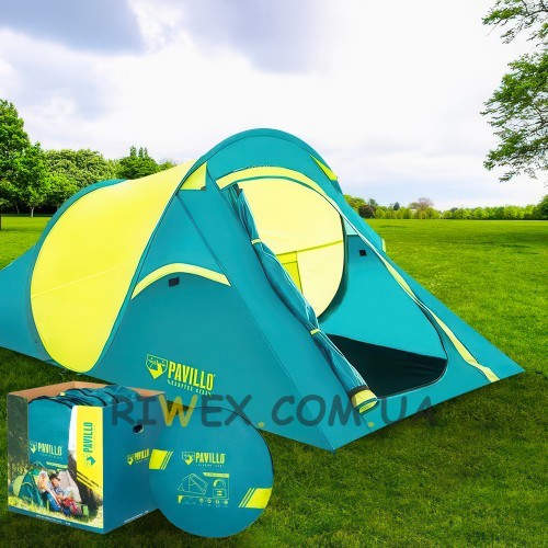 Туристичний двомісний намет Pavillo Bestway 68097 220х120х90 см (LM)