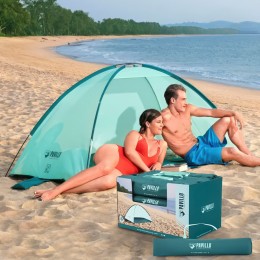 Туристичний двомісний намет з чохлом в комплекті Bestway 68105 Pavillo Beach Ground 200 х 120 х 95 см (LM)