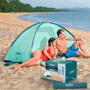 Туристичний двомісний намет з чохлом в комплекті Bestway 68105 Pavillo Beach Ground 200 х 120 х 95 см (LM)