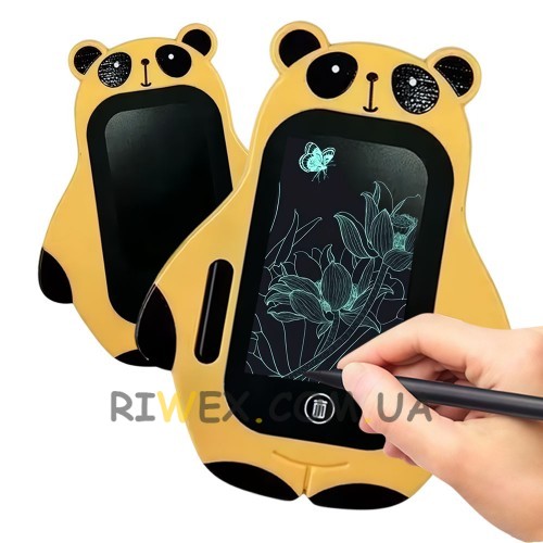Планшет графический для рисования, заметок Панда 4502-1 LCD Writing 4,5", Оранжевый  (AX)