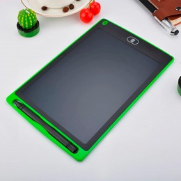 Тонкий электронный планшет для рисования с LED-экраном без подсветки 16" 1602С Зеленый (AX)