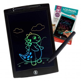 Планшет графический для рисования, заметок 1301 LCD Writing 13", Черный  (AX)