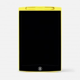 Планшет графический для рисования, заметок 1301 LCD Writing 13", Желтый  (AX)