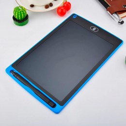 Тонкий электронный планшет для рисования с LED-экраном без подсветки 16" 1602С Голубой (AX)