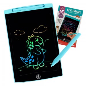 Планшет графический для рисования, заметок 1301 LCD Writing 13", Голубой  (AX)