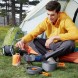 Набор алюминиевой антипригарной посуды для кемпинга CAMPSOR 1716 с сумкой для переноски (JS)