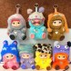 Подарочная коллекционная игрушка-брелок сюрприз на рюкзак Wakuku Вакуку в коробке