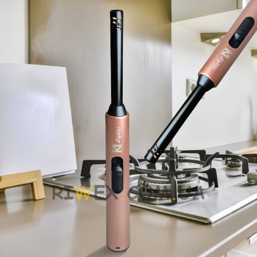 Кухонная зажигалка K1 Lighter 23 см K1-8060-GP Розовое золото (AMN)