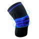 Еластичний бандаж-фіксатор для колінного суглоба Knee Support Чорно-синій L