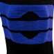 Еластичний бандаж-фіксатор для колінного суглоба Knee Support Чорно-синій L