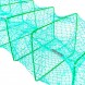 Портативная складная крепкая рыбацкая раколовка-гармошка 3,4м 20х25