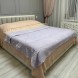 Двоспальний плед-покривало бавовна Lisa стільники «Затишок» 230*200 см Бузковий (ВОТ)
