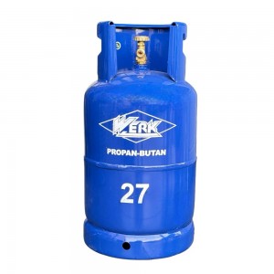 Металевий побутовий балон 1640 Werk газовий 27л (JS) Металевий побутовий балон 1640 Werk газовий 27л (JS)