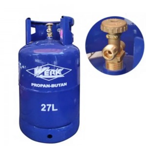 Металевий побутовий балон 1640 Werk газовий 27л (JS) Металевий побутовий балон 1640 Werk газовий 27л (JS)