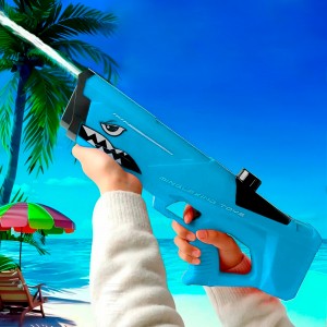 Дитячий іграшковий акумуляторний водяний бластер Waterblaster Shark C2030 Синій