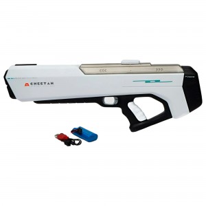 Розважальний розвиваючий ігровий водяний дитячий бластер на акумуляторі Waterblaster Cheetah A-23 Білий