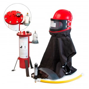 Защитный пескоструйный набор с регулятором температуры и системы охлаждения бленды HY-02A ID 2014 (JS)