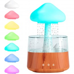 Компактний настільний краплинний ароматизований зволожувач повітря гриб RAIN HUMIDIFIER 462 (205)