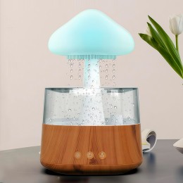 Компактний настільний краплинний ароматизований зволожувач повітря гриб RAIN HUMIDIFIER 462 (205)