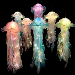 Декоративний нічник Медуза Jellyfish lamp HA-113 (205)