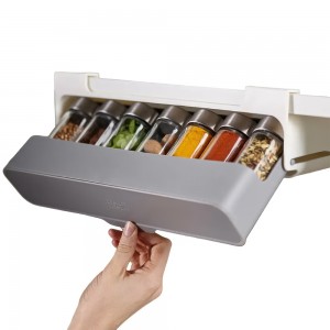 Подвесной органайзер-подставка для специй на полку с 6 баночками Spice Rack 378 (205) Подвесной органайзер-подставка для специй на полку с 6 баночками Spice Rack 378 (205)