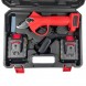 Секатор аккумуляторный с 2 ​​аккумуляторами 12V в чемодане Lithium Scissors, Красный (AMN)