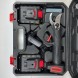 Секатор аккумуляторный с 2 ​​аккумуляторами 12V в чемодане Lithium Scissors, Черный (AMN)