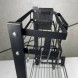 Кухонна металева полиця-органайзер Kitchen Rack 39х32х21см, встановлення на раковину (AMN)