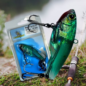 Силіконова надійна блешня LuckG Bait 80 мм / 17,5 г / color #013 (988)