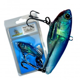 Силіконова надійна блешня LuckG Bait 80 мм / 17,5 г / color #014 (988)