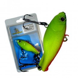 Силіконова надійна блешня LuckG Bait 80 мм / 17,5 г / color #307 (988)