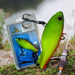 Силіконова надійна блешня LuckG Bait 80 мм / 17,5 г / color #307 (988)