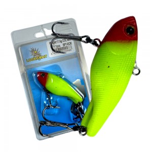 Силиконовая надежная блесна LuckG Bait 80 мм / 17,5 г / color #606 (988) Силиконовая надежная блесна LuckG Bait 80 мм / 17,5 г / color #606 (988)