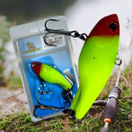 Силіконова надійна блешня LuckG Bait 80 мм / 17,5 г / color #606 (988)