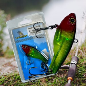 Силиконовая надежная блесна LuckG Bait 80 мм / 17,5 г / color #048 (988)