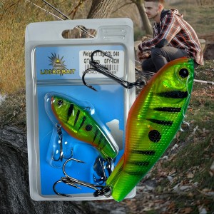 Силіконова надійна блешня LuckG Bait 80 мм / 17,5 г / color #046 (988)