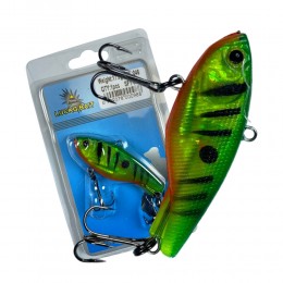 Силіконова надійна блешня LuckG Bait 80 мм / 17,5 г / color #046 (988)