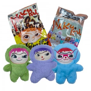 Коллекционная детская мягкая игрушка-брелок сюрприз в пакете Wafuku Вакуку 16 см Коллекционная детская мягкая игрушка-брелок сюрприз в пакете Wafuku Вакуку 16 см