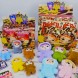 Коллекционная детская мягкая игрушка-брелок сюрприз в пакете Wafuku Вакуку 16 см
