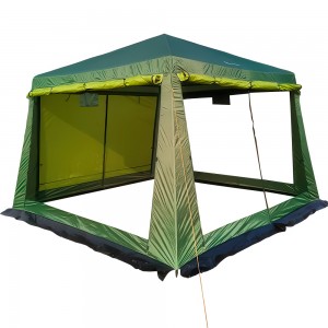 Кемпинговая палатка с москитной сеткой-стеной Xue Shan Lang 2902 "Беседка" 320х320х225 см (SHRK) Кемпинговая палатка с москитной сеткой-стеной Xue Shan Lang 2902 "Беседка" 320х320х225 см (SHRK)