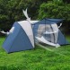 Кемпинговая палатка с тентом  Xue Shan Lang 2788 (150+150+150)x220x180 см 6,5 кг (SHRK)