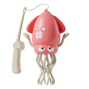 Интерактивная игрушка танцующий осьминог с музыкальными эффектами Squid Toys Dance 158-21C Розовый (OC)