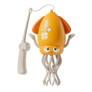Интерактивная игрушка танцующий осьминог с музыкальными эффектами Squid Toys Dance 158-21C Желтый (OC)