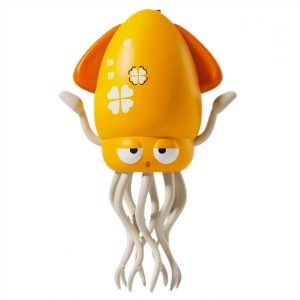 Интерактивная игрушка танцующий осьминог с музыкальными эффектами Squid Toys Dance 158-21C Желтый (OC)