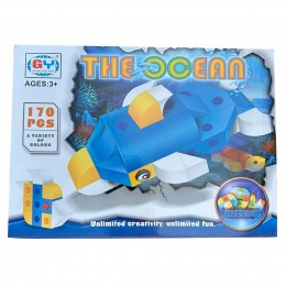 Детский игрушечный разноцветный конструктор БРИКС G63758/8033 The Ocean - 170 деталей (NI)